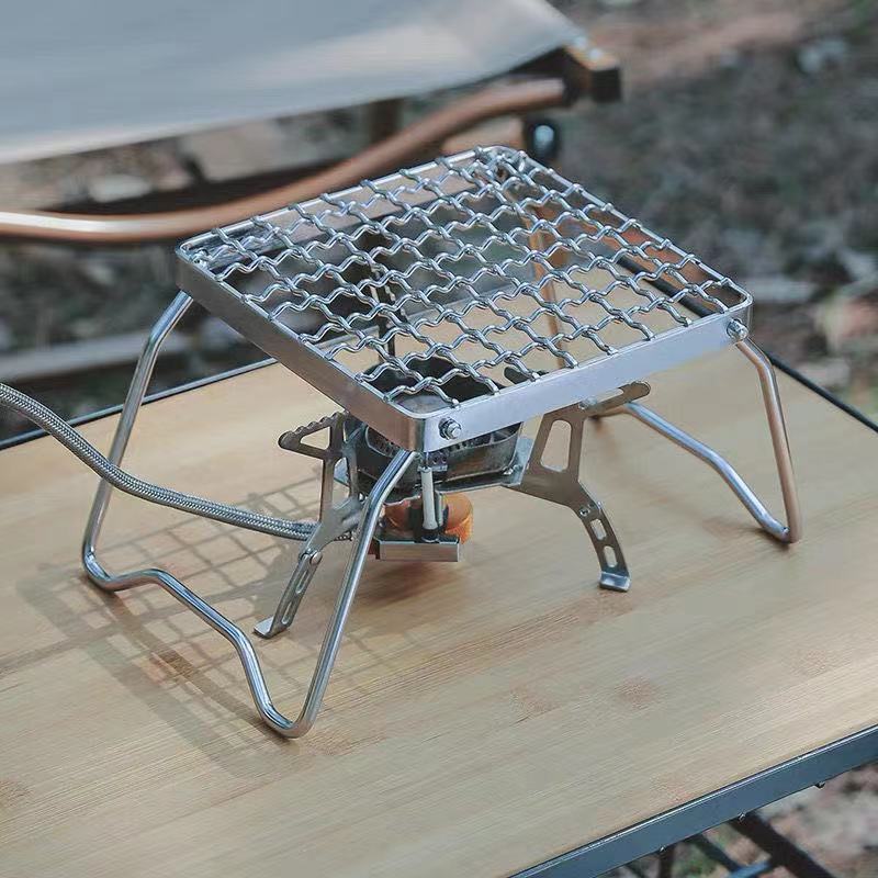 Camping Hiking Cooking - Support de cuisson portable pour barbecue