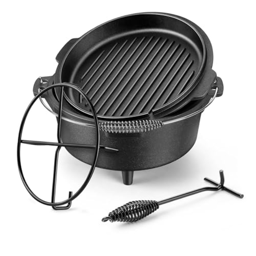 Camp Dutch Oven Cast - Marmite hollandaise en fonte de 7