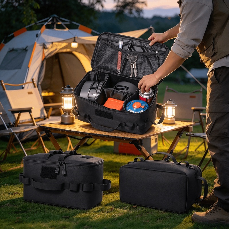 Sac de rangement de grande cap - Camping Cooking Organizer avis et prix