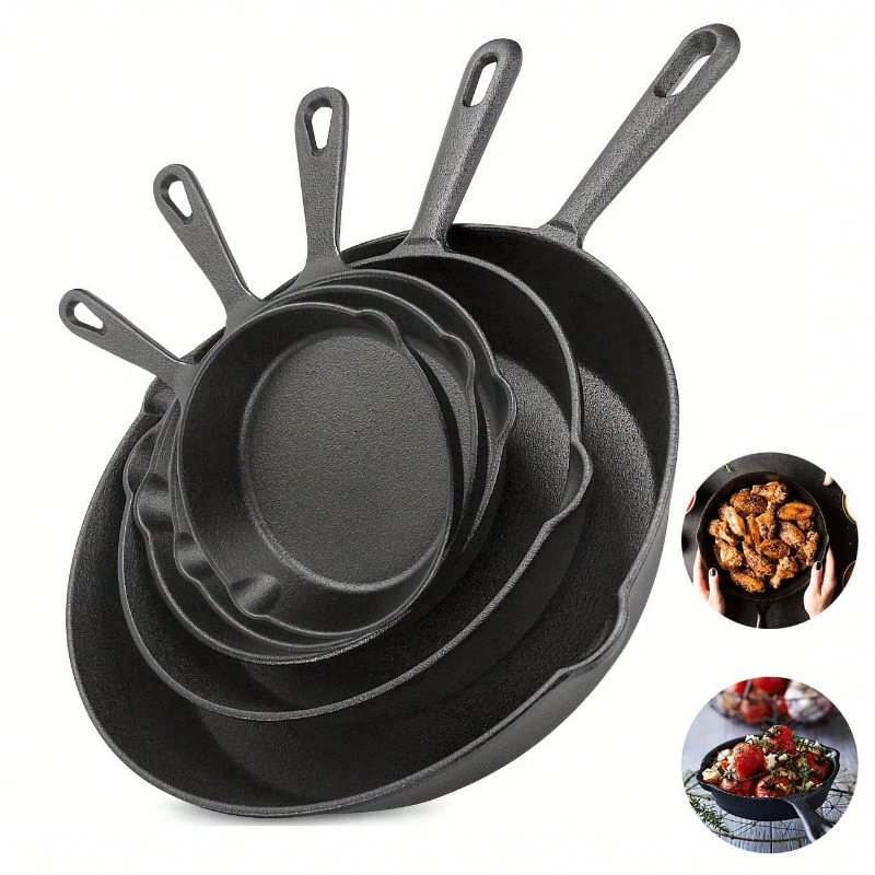 Poêle en fonte noire, 3/4/5 pi - Quality Camping Cooking Set avis et prix
