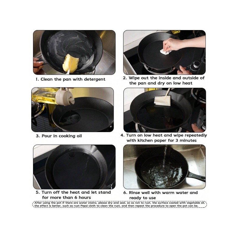 Poêle en fonte noire, 3/4/5 pi - Quality Camping Cooking Set avis et prix